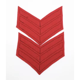 Paire de grades Sergent Light Infantry British Army