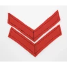 Paire de grades Lance-Corporal Light Infantry British Army