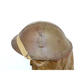 Casque MKII Canadien 1942 & Couvre casque anti-gaz