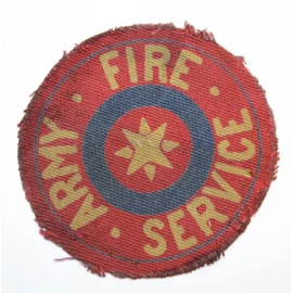 Patch Army Fire Service British