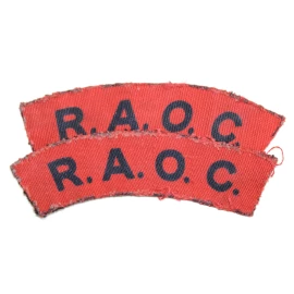 Titles Royal Army Ordnance Corps  British