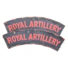 Titles Royal Artillery British Army