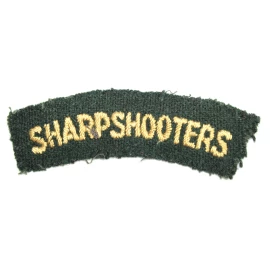 Title Sharpshooters British Army