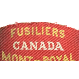 Title Fusiliers Mont-Royal Canadien
