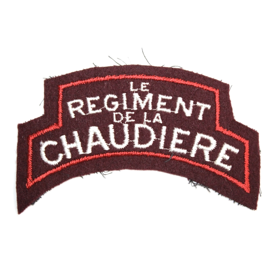 Title Le regiment de la Chaudiere Canadian