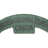 Title British Columbia Regiment Canadien
