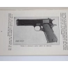Manuel d'instruction 1940 pour Colt-45