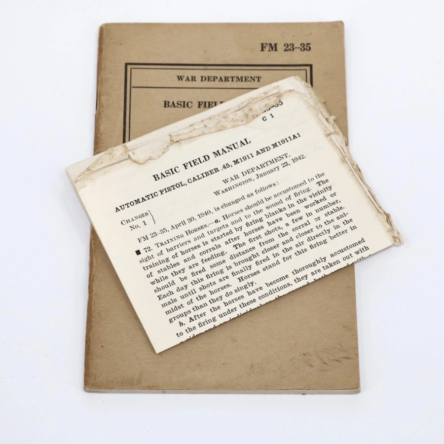 1940 Instruction Manual for Colt-45 1940 Instruction Manual for Colt-45