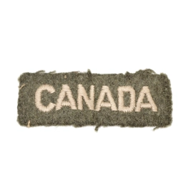 Insigne d'épaule Canada