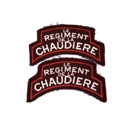Titles Le regiment de la Chaudiere Canadian