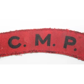 Titles Corps of Military Police British Army
