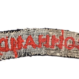 N°6 Commando Embroideread shoulder Title
