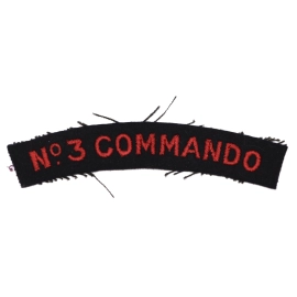 N°3 Commando Title British Army