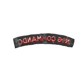 N°6 Commando Embroideread shoulder Title